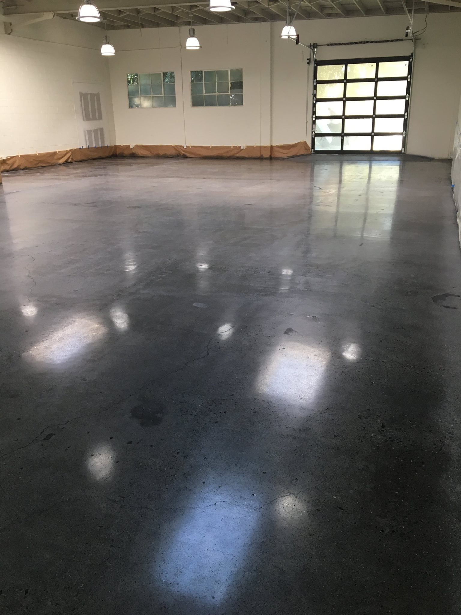 Concrete polishing floor service at Finished Floors in Orangevale, California