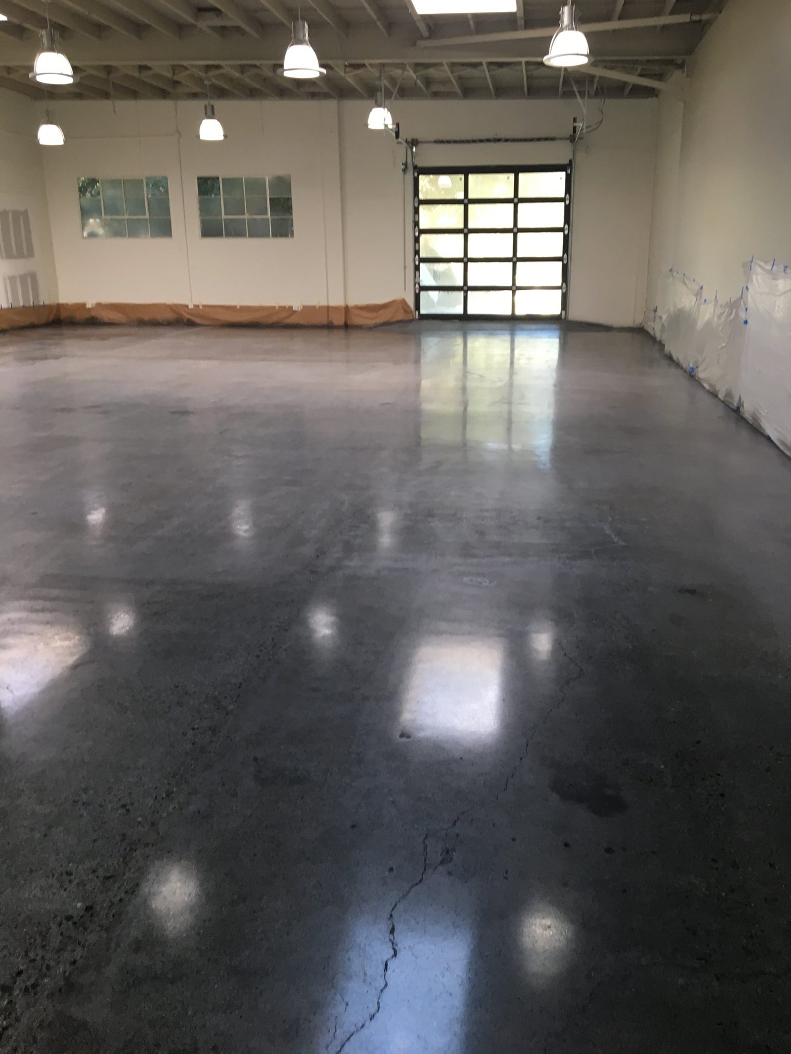 Concrete polishing floor service at Finished Floors in Orangevale, California